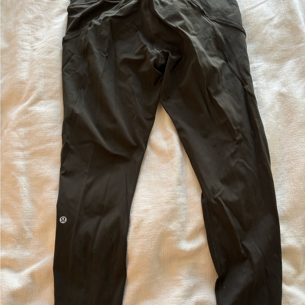 Lululemon Olive Green Running Leggings